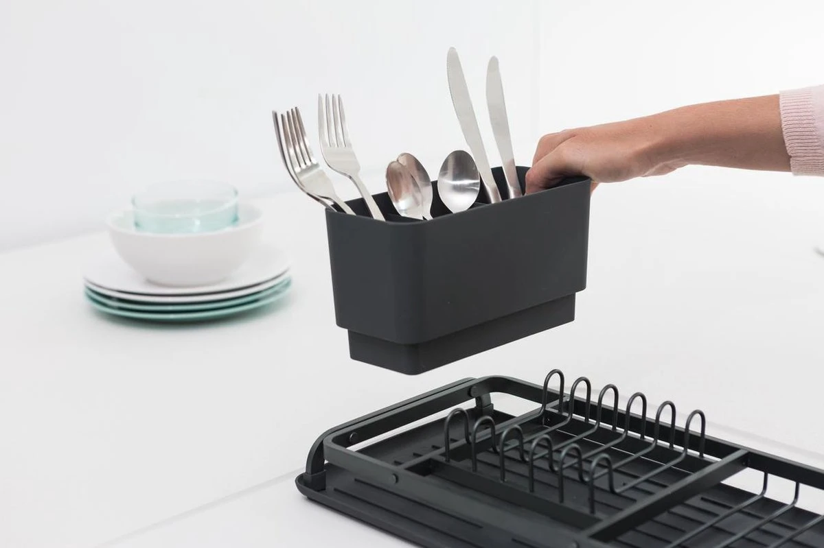 Brabantia SinkSide Afdruiprek Compact - Dark Grey 8 Brabantia SinkSide Afdruiprek Compact - Dark Grey - Afbeelding 6