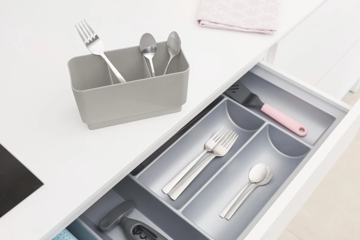 Brabantia SinkSide Afdruiprek Compact - Mid Grey 8 Brabantia SinkSide Afdruiprek Compact - Mid Grey - Afbeelding 6