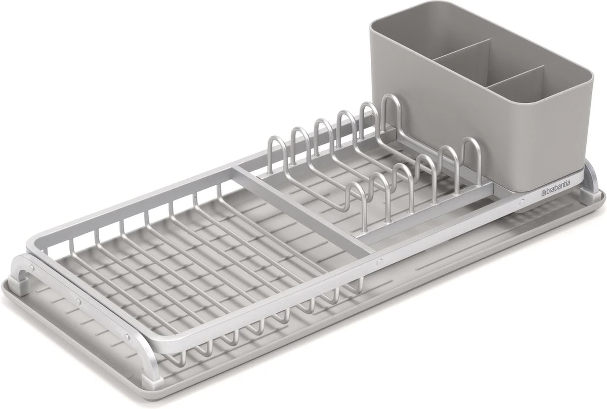 Brabantia SinkSide Afdruiprek Compact - Mid Grey 4 Brabantia SinkSide Afdruiprek Compact - Mid Grey - Afbeelding 2