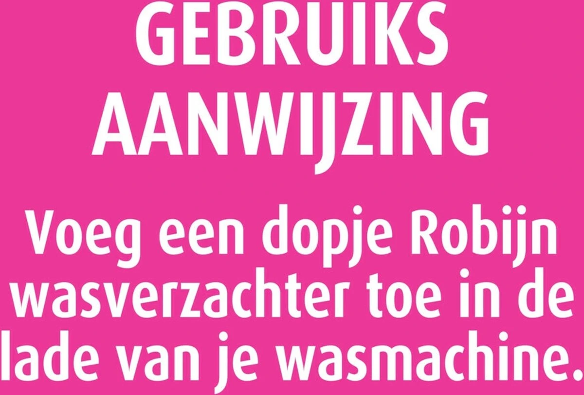 Robijn Pink Sensation Wasverzachter - 240 Wasbeurten - Voordeelverpakking 6 Robijn Pink Sensation Wasverzachter - 240 Wasbeurten - Voordeelverpakking - Afbeelding 4