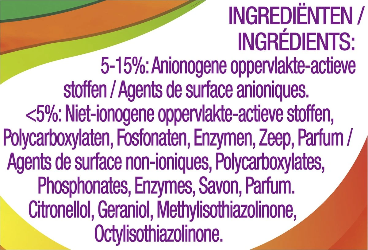 Robijn Color & Passiebloem Wasmiddel En Wasverzachter Pakket - 5 Stuks - Voordeelpakket 10 Robijn Color & Passiebloem Wasmiddel En Wasverzachter Pakket - 5 Stuks - Voordeelpakket - Afbeelding 8