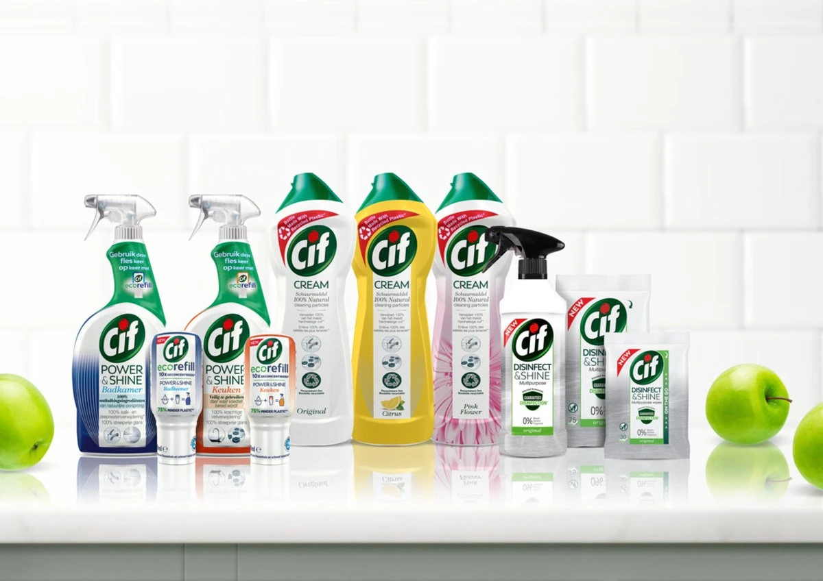 Cif CleanBoost Power & Shine Keuken Spray - 6 X 750 Ml - Voordeelverpakking 12 Cif CleanBoost Power & Shine Keuken Spray - 6 X 750 Ml - Voordeelverpakking - Afbeelding 10