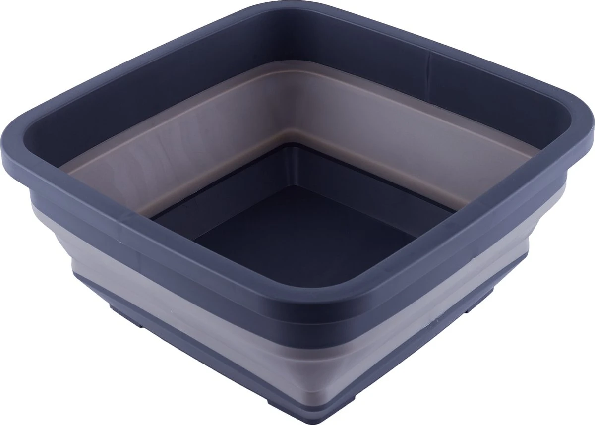 YUGN BLACK Opvouwbare Afwasteil 9 Liter - Afwasbak Teil Wasteil - Afwasbak Vierkant - Afwasteil Opvouwbaar - Ruimtebesparend - Cadeau Tip 8 YUGN BLACK Opvouwbare Afwasteil 9 Liter - Afwasbak Teil Wasteil - Afwasbak Vierkant - Afwasteil Opvouwbaar - Ruimtebesparend - Cadeau Tip - Afbeelding 6