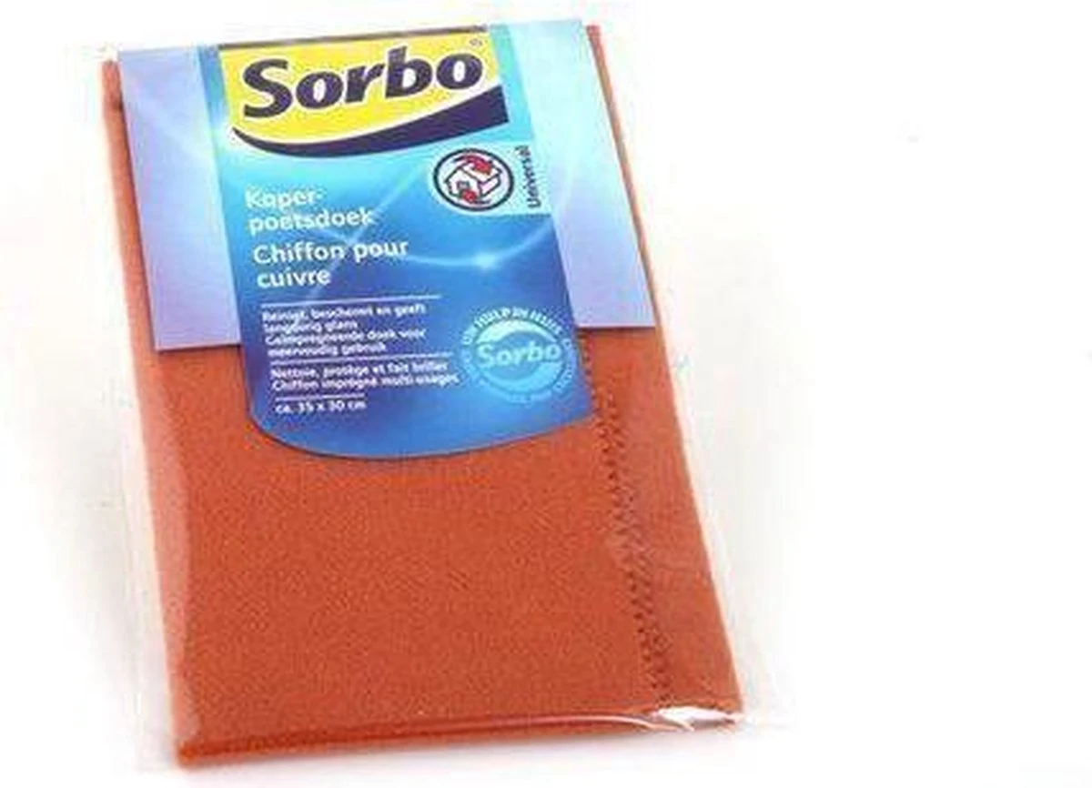 Koperpoetsdoek 30x35cm 3 Koperpoetsdoek 30x35cm
