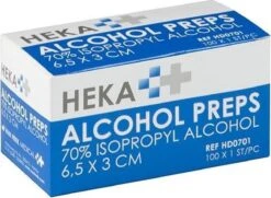 HEKA Alcoholdoekjes - 100 Stuks 9 HEKA Alcoholdoekjes - 100 Stuks -Schoonmaakartikelen Winkel 1200x881 1