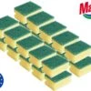 Schuursponsjes Schoonmaak Profi - 20 Stuks - 85x65x45mm - Voordeelverpakking - MADE IN EU -Schoonmaakartikelen Winkel 1200x893
