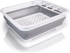 Amazy Afdruiprek Opvouwbaar & Bpa-vrij - Afdruiprek Voor Het Drogen Van Bestek, Borden, Glazen & Flessen - Afdruipmat In Grijs-wit Van Kunststof & Silicone Voor Gootsteen, Spoelbakken, Keuken 12 Amazy Afdruiprek Opvouwbaar & Bpa-vrij - Afdruiprek Voor Het Drogen Van Bestek, Borden, Glazen & Flessen - Afdruipmat In Grijs-wit Van Kunststof & Silicone Voor Gootsteen, Spoelbakken, Keuken -Schoonmaakartikelen Winkel 1200x900 10