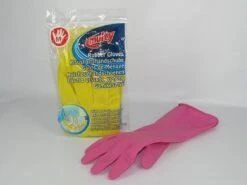 Multy - Huishoudhandschoenen Maat S - Natuurlatex/Kantoen - Geel -Schoonmaakartikelen Winkel 1200x900 32