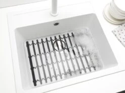 Brabantia SinkSide Gootsteenmat - Dark Grey 15 Brabantia SinkSide Gootsteenmat - Dark Grey -Schoonmaakartikelen Winkel 1200x900 4