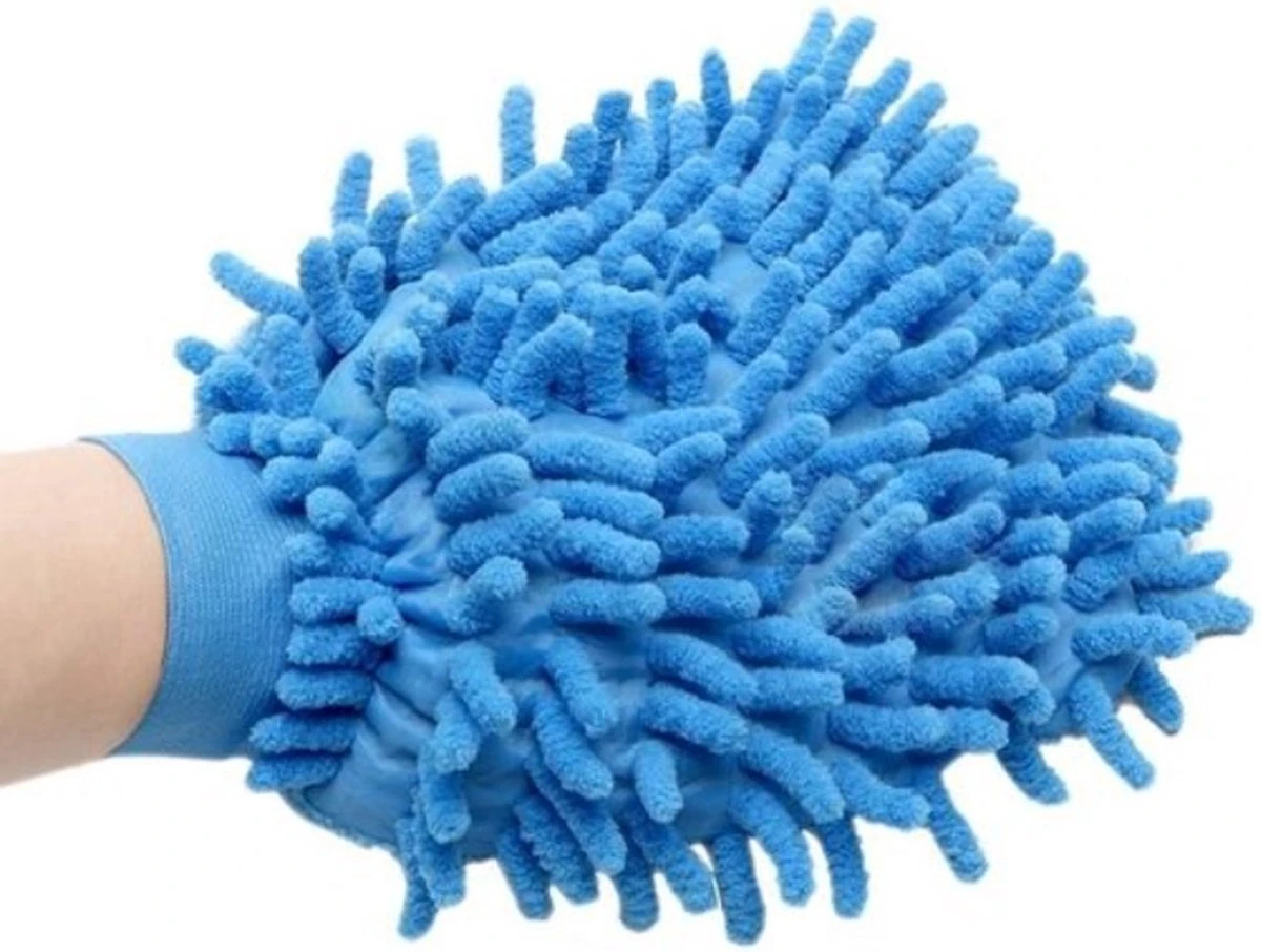 Merkloos Microvezel Autowashandschoen – Microvezel Schoonmaakhandschoen Dubbelzijdig - Auto Wassen - 2 Stuks - Blauw 3 Merkloos Microvezel Autowashandschoen – Microvezel Schoonmaakhandschoen Dubbelzijdig - Auto Wassen - 2 Stuks - Blauw - Afbeelding 2
