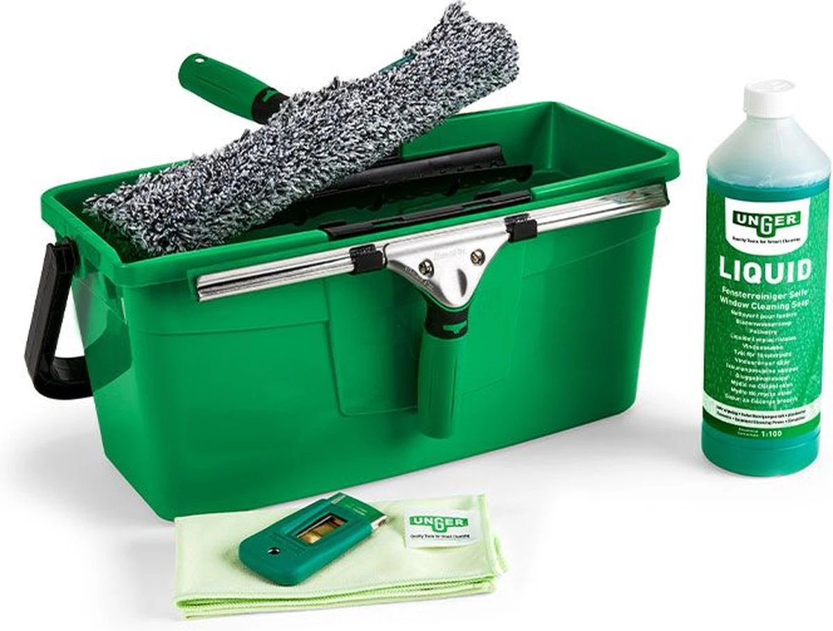 Unger Professionele Glasreinigingsset 6in1