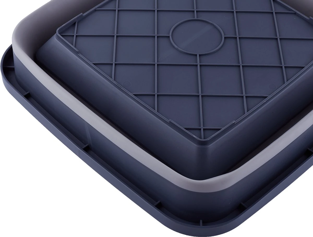 YUGN BLACK Opvouwbare Afwasteil 9 Liter - Afwasbak Teil Wasteil - Afwasbak Vierkant - Afwasteil Opvouwbaar - Ruimtebesparend - Cadeau Tip 9 YUGN BLACK Opvouwbare Afwasteil 9 Liter - Afwasbak Teil Wasteil - Afwasbak Vierkant - Afwasteil Opvouwbaar - Ruimtebesparend - Cadeau Tip - Afbeelding 7