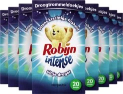 Robijn Intense Morgenfris Droogtrommeldoekjes - 9 X 20 Stuks - Voordeelverpakking 17 Robijn Intense Morgenfris Droogtrommeldoekjes - 9 X 20 Stuks - Voordeelverpakking -Schoonmaakartikelen Winkel 1200x914