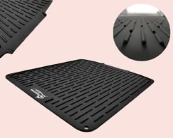 HOMYHON Afdruipmat -Afdruipmat Siliconen -Pannenonderzetter- Antislip -Hittebestendig - Aanrecht Mat -Siliconen Mat - 40 X 46 Cm - Zwart 13 HOMYHON Afdruipmat -Afdruipmat Siliconen -Pannenonderzetter- Antislip -Hittebestendig - Aanrecht Mat -Siliconen Mat - 40 X 46 Cm - Zwart -Schoonmaakartikelen Winkel 1200x960 1