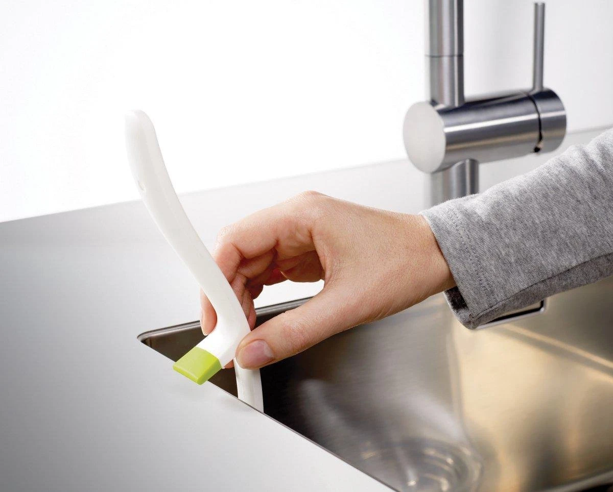 Joseph Joseph Edge Vaatwasborstel - Met Ingebouwde Gootsteensteun - Antraciet 7 Joseph Joseph Edge Vaatwasborstel - Met Ingebouwde Gootsteensteun - Antraciet - Afbeelding 5