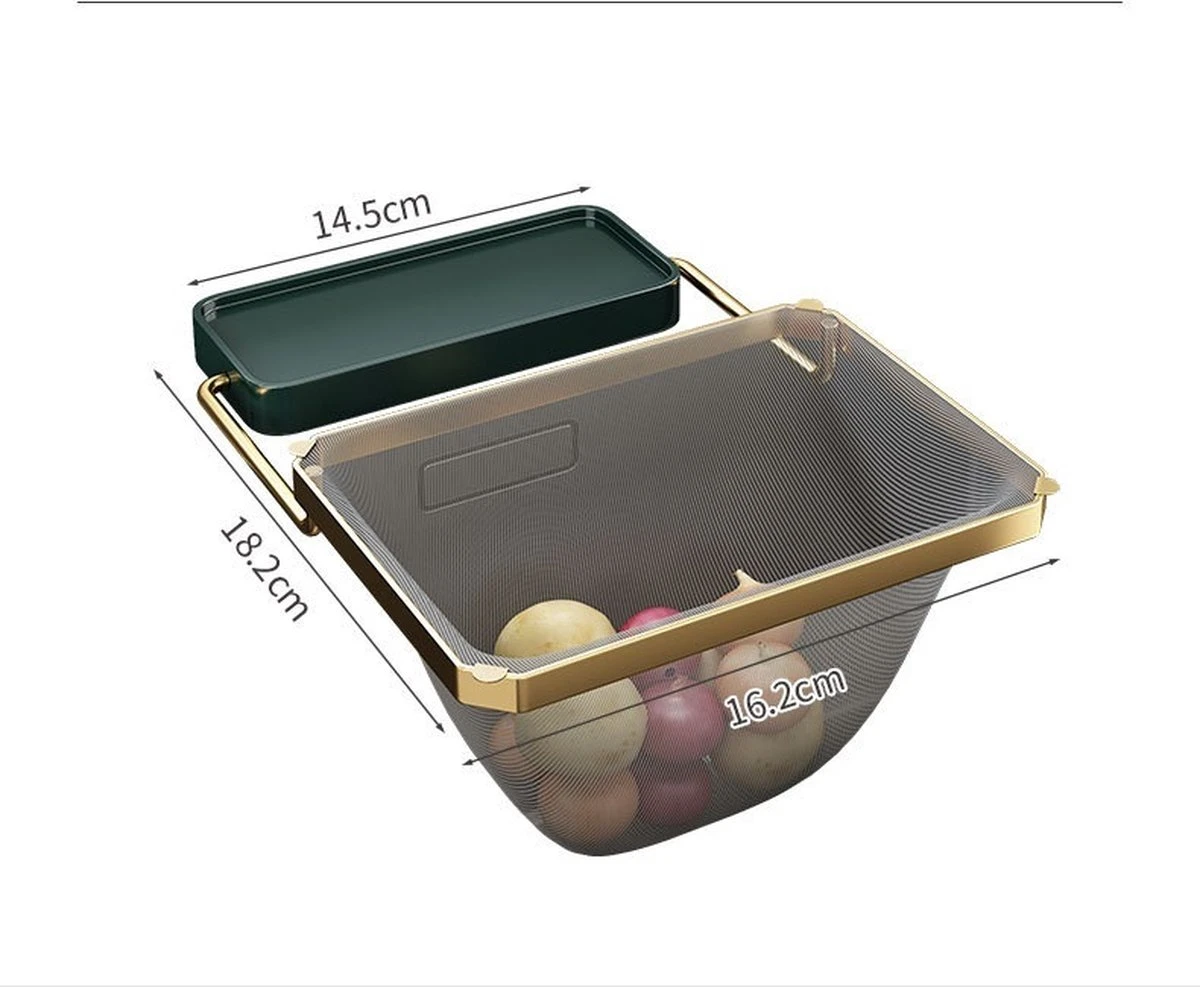 Merkloos Gootsteen Organizer - Gootsteen Afval Netje - Gootsteenontstopper -Gootsteen Zeef Netto- Sink Filter Rack Anti-Blokkeren Wegwerp-Fijne Mesh Filter Aanrecht Zeef Mesh Tas Voor Keuken- Spoelbak - Incl. 50 Netjes 5 Merkloos Gootsteen Organizer - Gootsteen Afval Netje - Gootsteenontstopper -Gootsteen Zeef Netto- Sink Filter Rack Anti-Blokkeren Wegwerp-Fijne Mesh Filter Aanrecht Zeef Mesh Tas Voor Keuken- Spoelbak - Incl. 50 Netjes - Afbeelding 3