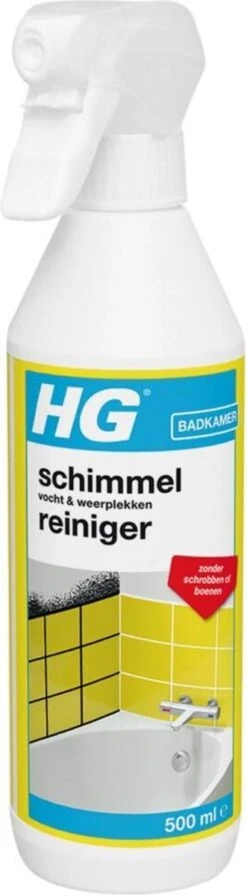 HG Schimmelreiniger - 500ml - De NR 1 Schimmelverwijderaar - Vernietigt De Hardnekkigste Schimmel - Geschikt Voor De Badkamer, Tegel-, Siliconenvoegen, Stucwerk 7 HG Schimmelreiniger - 500ml - De NR 1 Schimmelverwijderaar - Vernietigt De Hardnekkigste Schimmel - Geschikt Voor De Badkamer, Tegel-, Siliconenvoegen, Stucwerk -Schoonmaakartikelen Winkel 331x1200 1