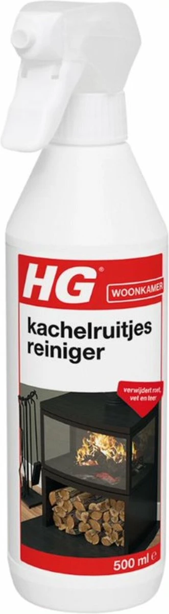 HG Kachelruitjesreiniger - 500 Ml - Verwijdert Roet, Vet En Teer 7 HG Kachelruitjesreiniger - 500 Ml - Verwijdert Roet, Vet En Teer - Afbeelding 5