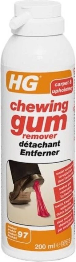 HG Chewing Gum Remover (HG Product 97) - 200ml - Bevriest Kauwgom 15 HG Chewing Gum Remover (HG Product 97) - 200ml - Bevriest Kauwgom -Schoonmaakartikelen Winkel 348x1200