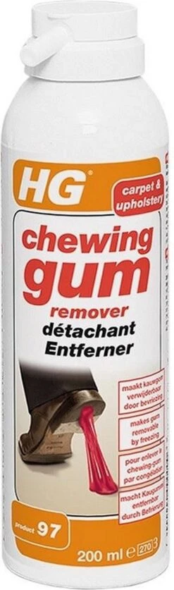 HG Chewing Gum Remover (HG Product 97) - 200ml - Bevriest Kauwgom 13 HG Chewing Gum Remover (HG Product 97) - 200ml - Bevriest Kauwgom -Schoonmaakartikelen Winkel 354x1200