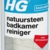 HG Natuursteen Badkamer Reiniger - 500ml - Ook Voor Marmer - Verwijdert Veilig Hardnekkig Vuil 1 HG Natuursteen Badkamer Reiniger - 500ml - Ook Voor Marmer - Verwijdert Veilig Hardnekkig Vuil -Schoonmaakartikelen Winkel 372x1200 2