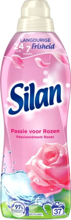 Silan Passie Voor Rozen Wasverzachter - 6 X 37 Wasbeurten - Voordeelverpakking -Schoonmaakartikelen Winkel 391x1200
