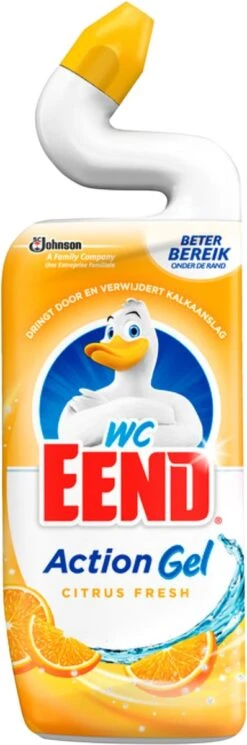 6x WC Eend Toiletreiniger Action Gel Citrus Splash 750 Ml 11 6x WC Eend Toiletreiniger Action Gel Citrus Splash 750 Ml -Schoonmaakartikelen Winkel 398x1200