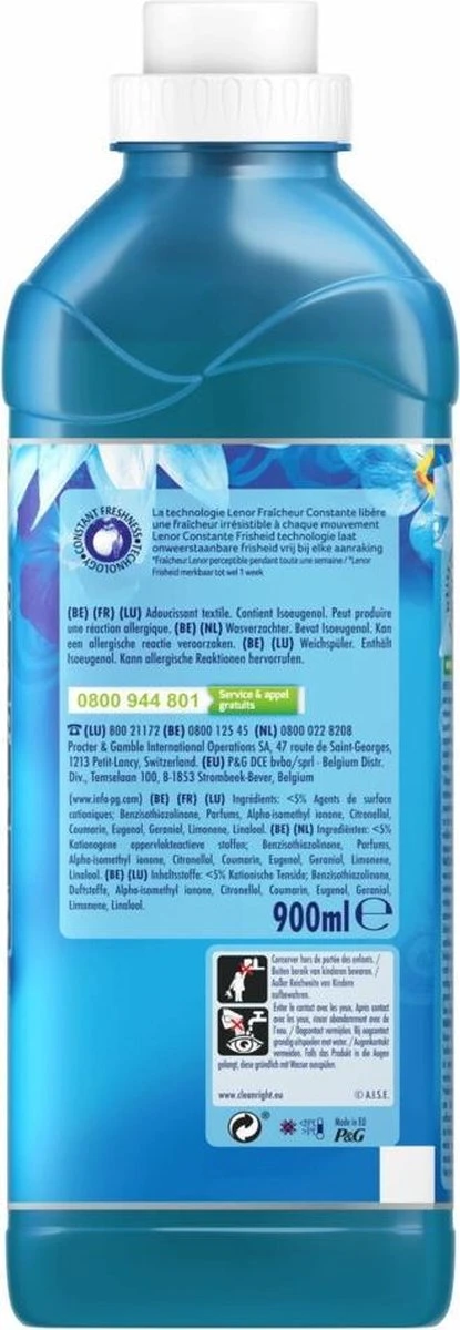 LENOR ZEEBRIES 12 X 900ML 7 LENOR ZEEBRIES 12 X 900ML - Afbeelding 5