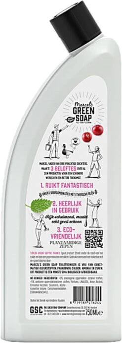 Marcel's Green Soap Toiletreiniger Patchouli & Cranberry - 750 Ml 13 Marcel's Green Soap Toiletreiniger Patchouli & Cranberry - 750 Ml -Schoonmaakartikelen Winkel 429x1200
