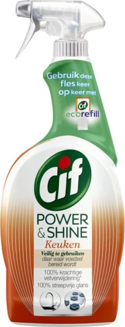 Cif CleanBoost Power & Shine Keuken Spray - 6 X 750 Ml - Voordeelverpakking 20 Cif CleanBoost Power & Shine Keuken Spray - 6 X 750 Ml - Voordeelverpakking -Schoonmaakartikelen Winkel 458x1200 2