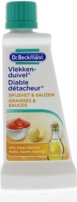 Dr. Beckmann Vlekkenduivel Spijsvet & Sauzen 50 Ml 12 Dr. Beckmann Vlekkenduivel Spijsvet & Sauzen 50 Ml -Schoonmaakartikelen Winkel 458x1200