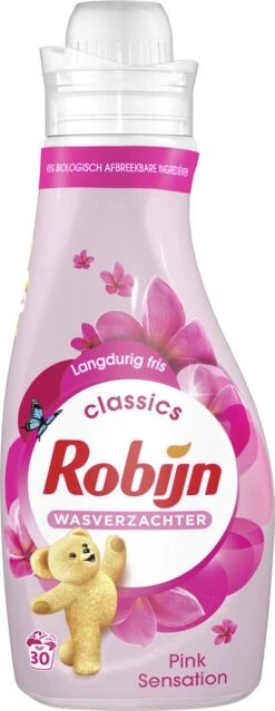 Robijn Pink Sensation Wasverzachter - 240 Wasbeurten - Voordeelverpakking 25 Robijn Pink Sensation Wasverzachter - 240 Wasbeurten - Voordeelverpakking -Schoonmaakartikelen Winkel 464x1200 1