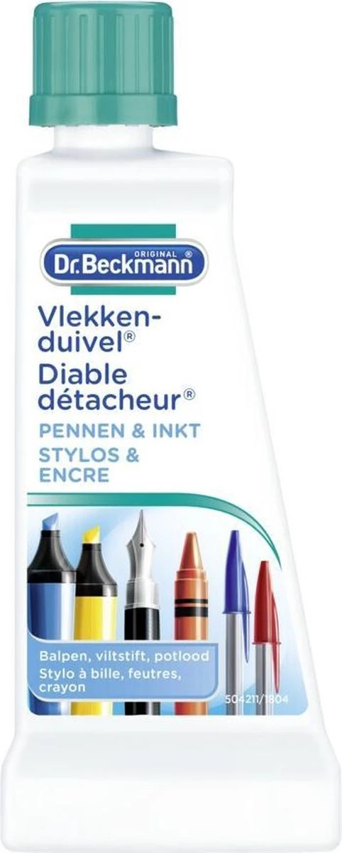 Dr. Beckmann Vlekkenduivel Pennen En Inkt 50 Ml 3 Dr. Beckmann Vlekkenduivel Pennen En Inkt 50 Ml