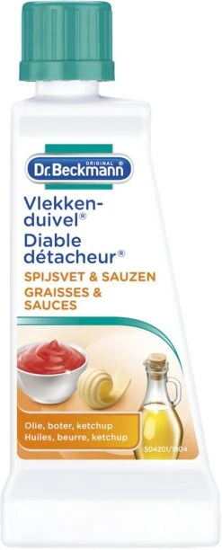Dr. Beckmann Vlekkenduivel Spijsvet & Sauzen 50 Ml 13 Dr. Beckmann Vlekkenduivel Spijsvet & Sauzen 50 Ml -Schoonmaakartikelen Winkel 484x1200
