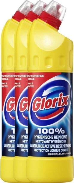 Glorix Original - 3 X 750 Ml - Bleek 8 Glorix Original - 3 X 750 Ml - Bleek -Schoonmaakartikelen Winkel 487x1200 1