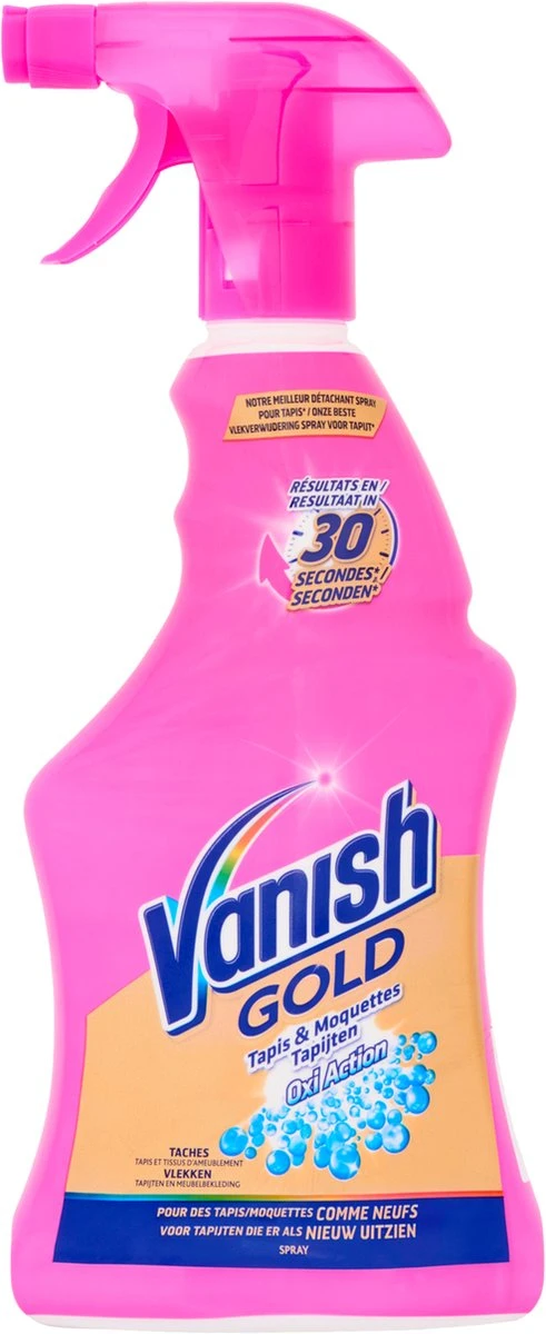 Vanish Oxi Action Gold Vlekverwijderaar Spray - 500ml X2 8 Vanish Oxi Action Gold Vlekverwijderaar Spray - 500ml X2 - Afbeelding 6