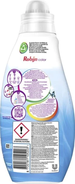 Robijn Klein & Krachtig Classics Color Morgenfris Vloeibaar Wasmiddel - 8 X 19 Wasbeurten - Voordeelverpakking 11 Robijn Klein & Krachtig Classics Color Morgenfris Vloeibaar Wasmiddel - 8 X 19 Wasbeurten - Voordeelverpakking -Schoonmaakartikelen Winkel 494x1200