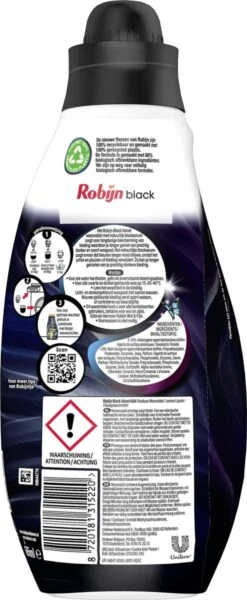 Robijn Klein & Krachtig Classics Black Velvet Vloeibaar Wasmiddel - 8 X 19 Wasbeurten - Voordeelverpakking 11 Robijn Klein & Krachtig Classics Black Velvet Vloeibaar Wasmiddel - 8 X 19 Wasbeurten - Voordeelverpakking -Schoonmaakartikelen Winkel 494x1200 7