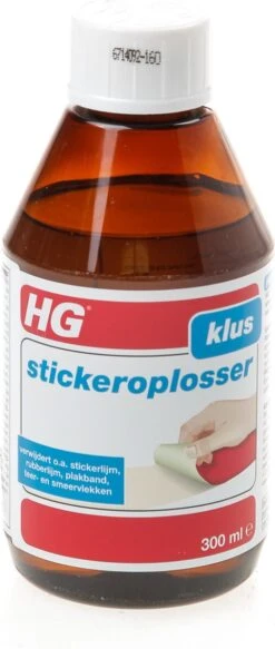 HG Stickerverwijderaar - 300ml - Eenvoudig In Gebruik - 100% Lijmrestenverwijdering 14 HG Stickerverwijderaar - 300ml - Eenvoudig In Gebruik - 100% Lijmrestenverwijdering -Schoonmaakartikelen Winkel 508x1200 1