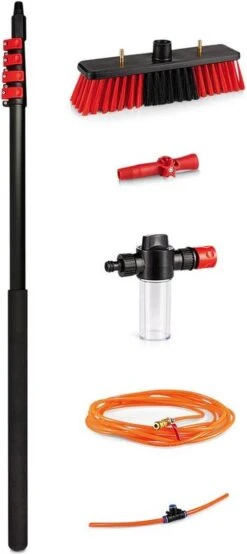 Merkloos Telescoopsteel Ramenwassen 4,6M - Met Borstel & Waterdoorvoer - Voor Ramen - Watertoevoer - Borstel 21 Merkloos Telescoopsteel Ramenwassen 4,6M - Met Borstel & Waterdoorvoer - Voor Ramen - Watertoevoer - Borstel -Schoonmaakartikelen Winkel 535x1200
