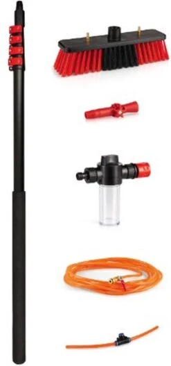 Chimb Telescopische Wasborstel - Uitschuifbare Waterborstel - Ramenwassen - 4,6 Meter - Met Zeepdispenser -Schoonmaakartikelen Winkel 562x1200 1