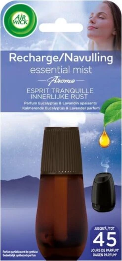 Air Wick Essential Mist Automatische Geurverspreider Luchtverfrisser - Innerlijke Rust - Navulling 18 Air Wick Essential Mist Automatische Geurverspreider Luchtverfrisser - Innerlijke Rust - Navulling -Schoonmaakartikelen Winkel 562x1200 2