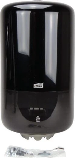 Tork Mini Centerfeed Poetspapier Dispenser Kunststof Zwart M1 12 Tork Mini Centerfeed Poetspapier Dispenser Kunststof Zwart M1 -Schoonmaakartikelen Winkel 574x1200 1