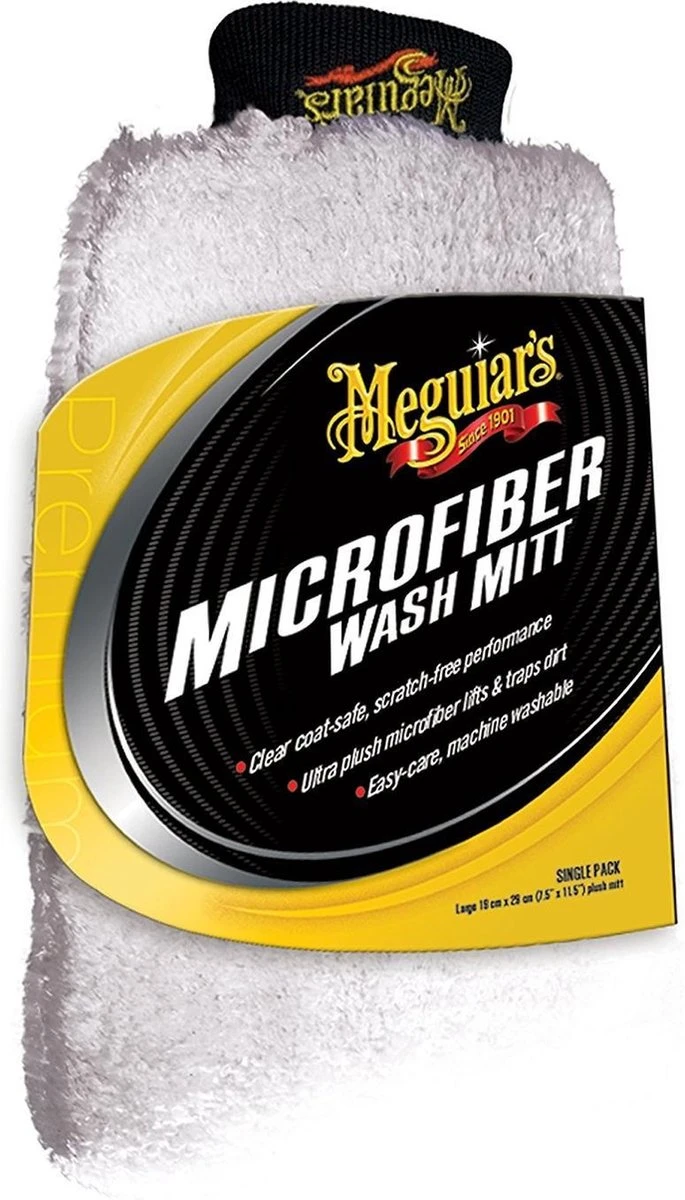 Meguiars X3002 Ultimate Microvezel Washandschoen - Microvezeldoek 4 Meguiars X3002 Ultimate Microvezel Washandschoen - Microvezeldoek - Afbeelding 2