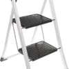 Excellent Houseware Inklapbare Keukentrap - 2 Treden - Tot 150kg - Metaal 2 Excellent Houseware Inklapbare Keukentrap - 2 Treden - Tot 150kg - Metaal -Schoonmaakartikelen Winkel 699x1200