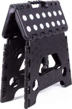 Opvouwbare Kruk - Keukentrap - Zwart 14 Opvouwbare Kruk - Keukentrap - Zwart -Schoonmaakartikelen Winkel 791x1200