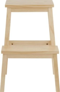 Houten Opstapje - Krukje Met 2 Niveaus - Bruin 8 Houten Opstapje - Krukje Met 2 Niveaus - Bruin -Schoonmaakartikelen Winkel 793x1200 3