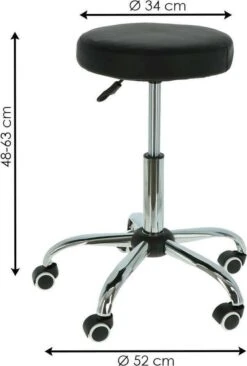 Alora Tabouret Op Wielen - Zadelkruk - Zwart - Kruk – Kapperskruk - Draaikruk - Werkkruk - Verstelbaar 10 Alora Tabouret Op Wielen - Zadelkruk - Zwart - Kruk – Kapperskruk - Draaikruk - Werkkruk - Verstelbaar -Schoonmaakartikelen Winkel 809x1200 1