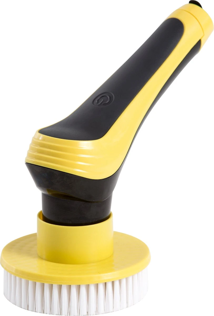 Trendosa Elektrische Schoonmaakborstel - Elektrische Schrobborstel - Poetsmachine - Handborstel - Scrubber- De Badkamer/Keuken/Auto- 10 Opzetstukken Geel 10 Trendosa Elektrische Schoonmaakborstel - Elektrische Schrobborstel - Poetsmachine - Handborstel - Scrubber- De Badkamer/Keuken/Auto- 10 Opzetstukken Geel - Afbeelding 8
