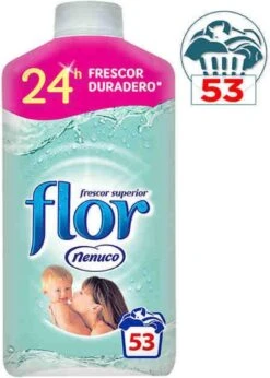Merkloos Flor Wasverzachter - Nenuco 1100ml / 50 Wasbeurten 6 Merkloos Flor Wasverzachter - Nenuco 1100ml / 50 Wasbeurten -Schoonmaakartikelen Winkel 856x1200